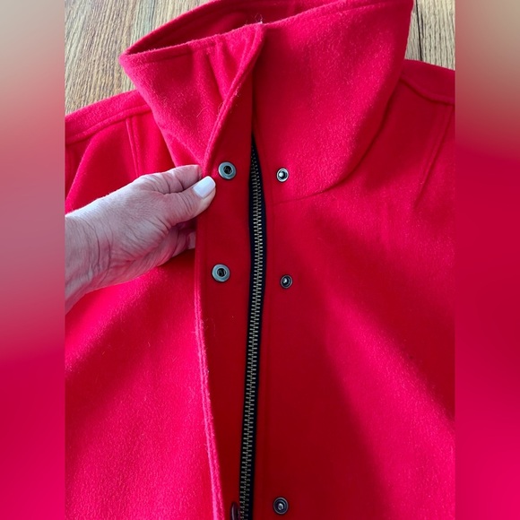 Pendleton Campbell Car Coat - Red - Hudson Bay inspired lining - Large - Picture 3 of 14